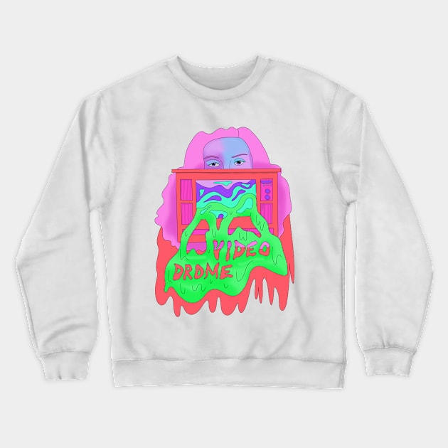 Videodrome Crewneck Sweatshirt by SchlockHorror